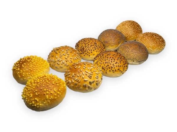 Mini Broodje Met Deco&nbsp;verpakt per 10